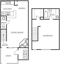 1B1BI Townhouse AW3919I floor plan